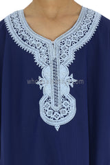 Boy's Moroccan Thoube Navy Blue