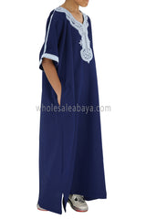 Boy's Moroccan Thoube Navy Blue