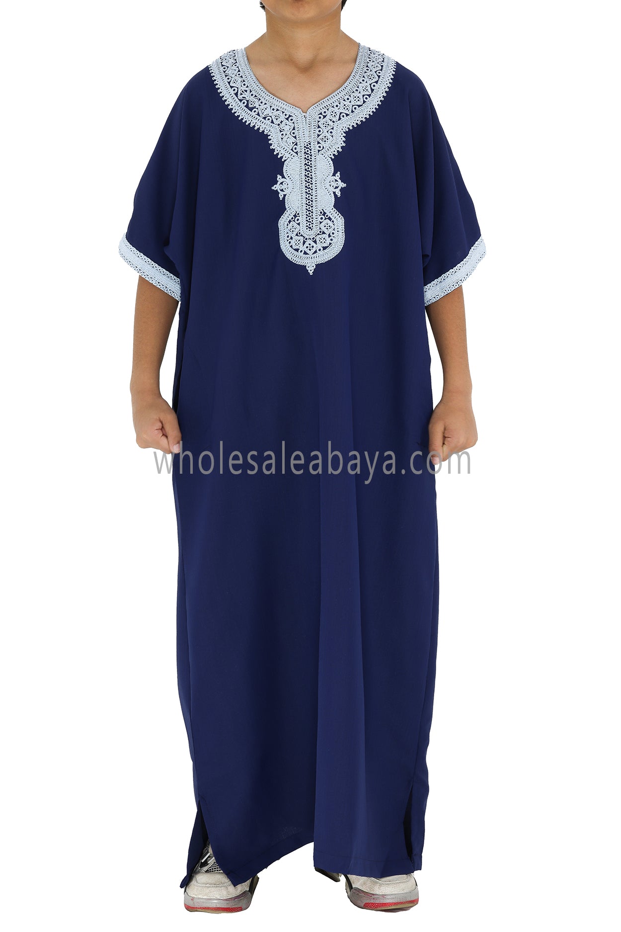 Boy's Moroccan Thoube Navy Blue