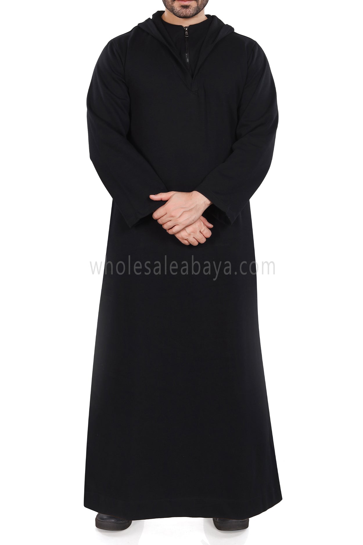 Men's Winter Hoodie Thoube 90016 Black