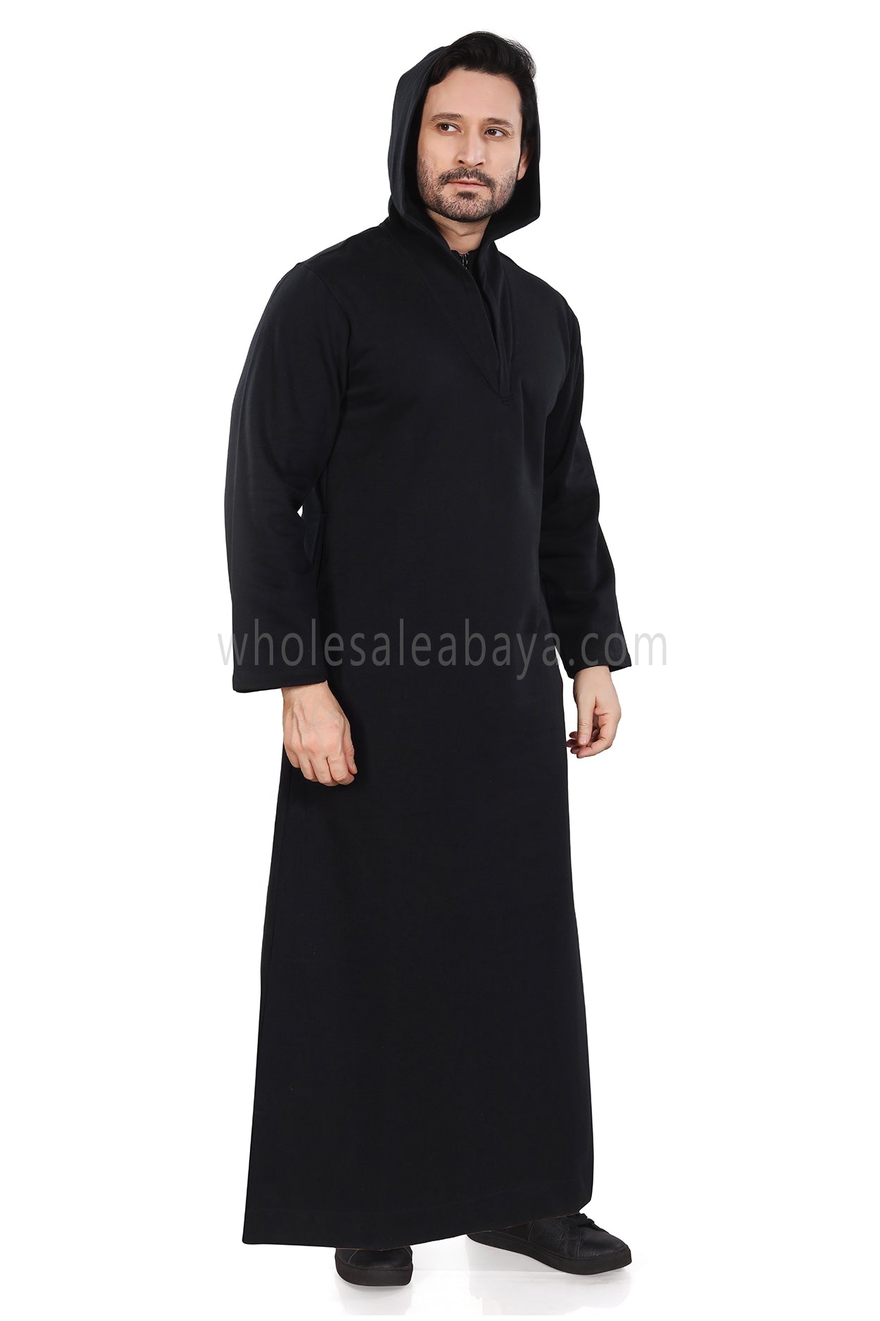 Men's Winter Hoodie Thoube 90016 Black