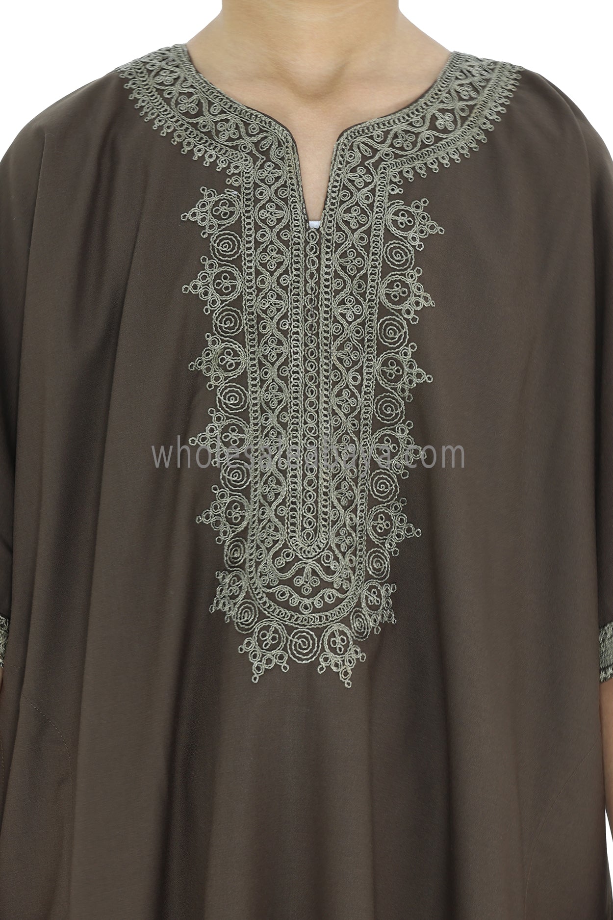 Boy's Moroccan Thoube Brown