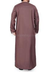 Premium Embroidered Omani Tassel  Ash Brown