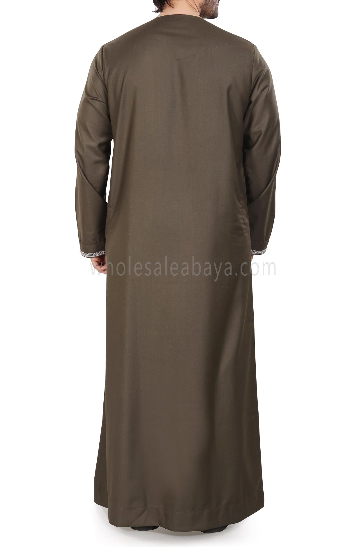 Premium Embroidered Omani Tassel  Olive Green