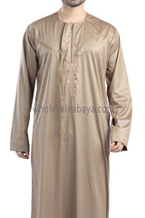 Men's Premium Quality Omani Style Thoube 90008 C9 Gold