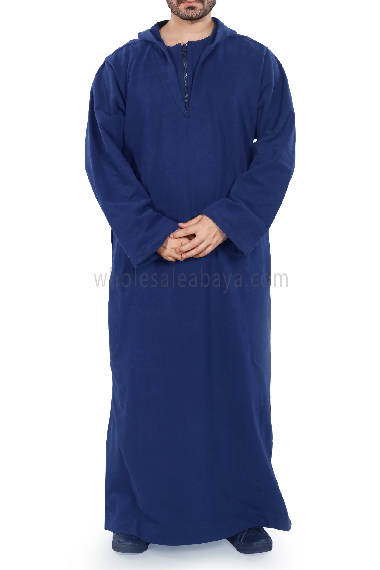 Men's Winter Hoodie Thoube 90016 Navy Blue