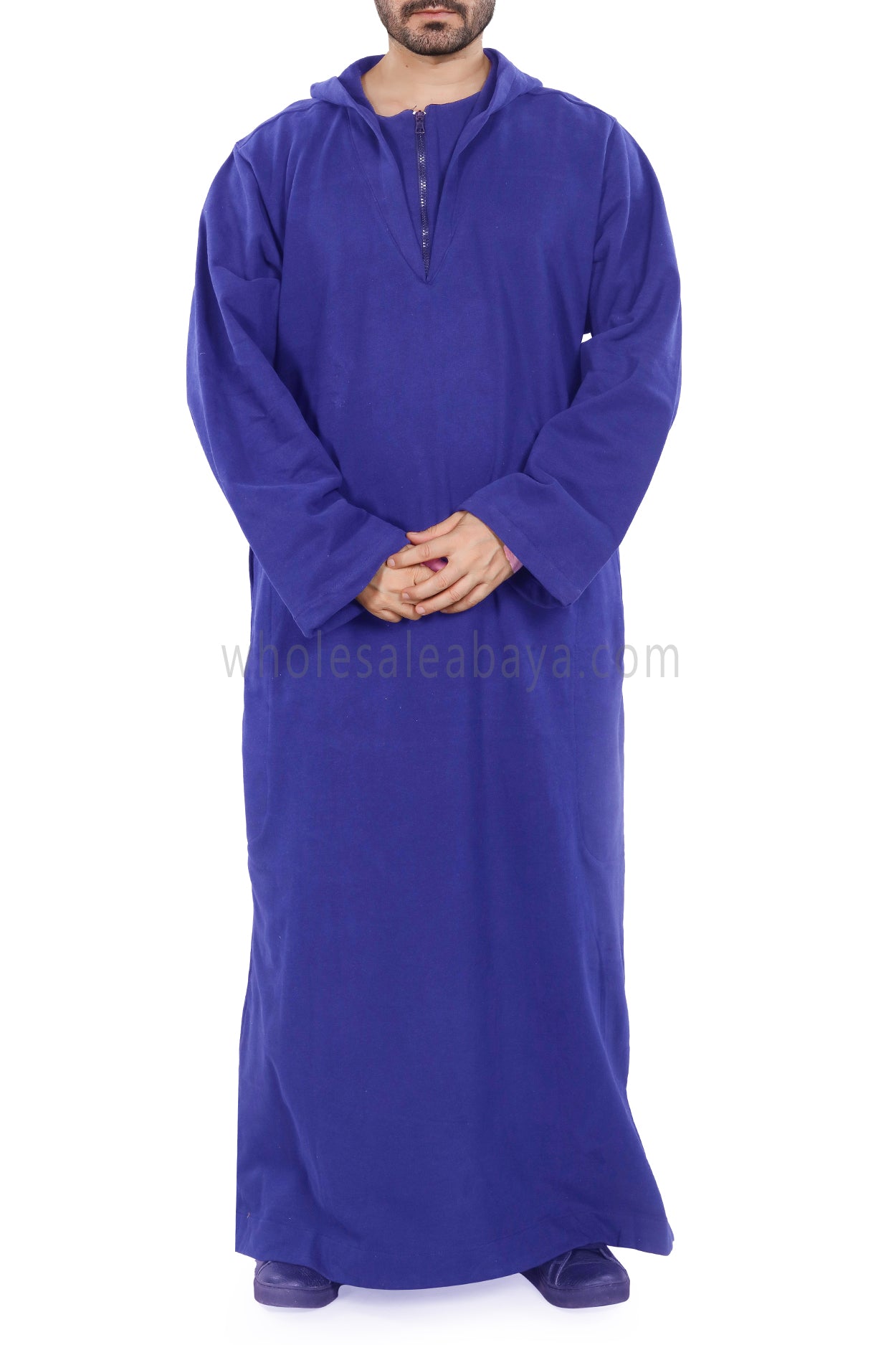 Men's Winter Hoodie Thoube 90016 Royal Blue