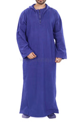 Men's Winter Hoodie Thoube 90016 Royal Blue