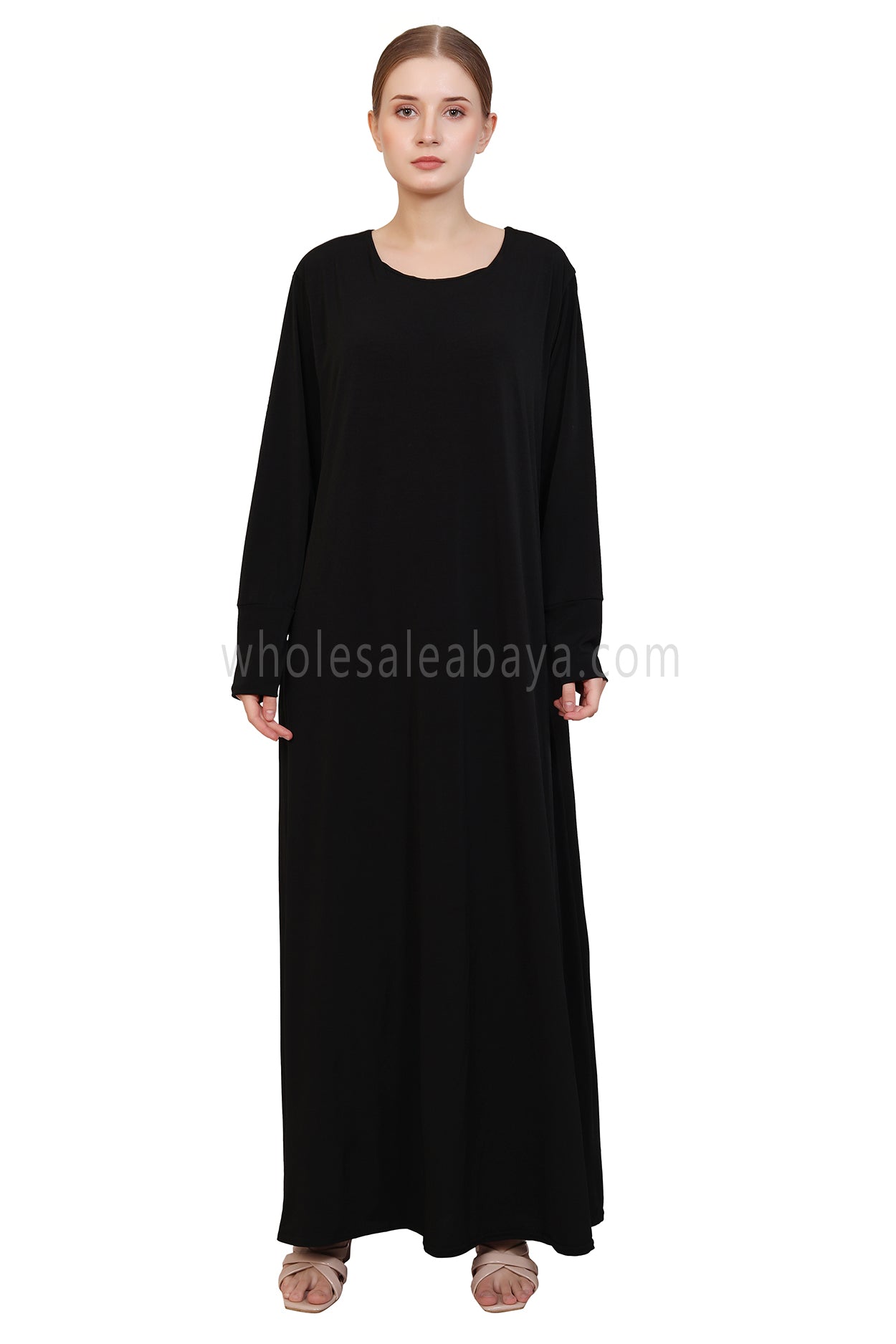 Plain Jersey Abaya