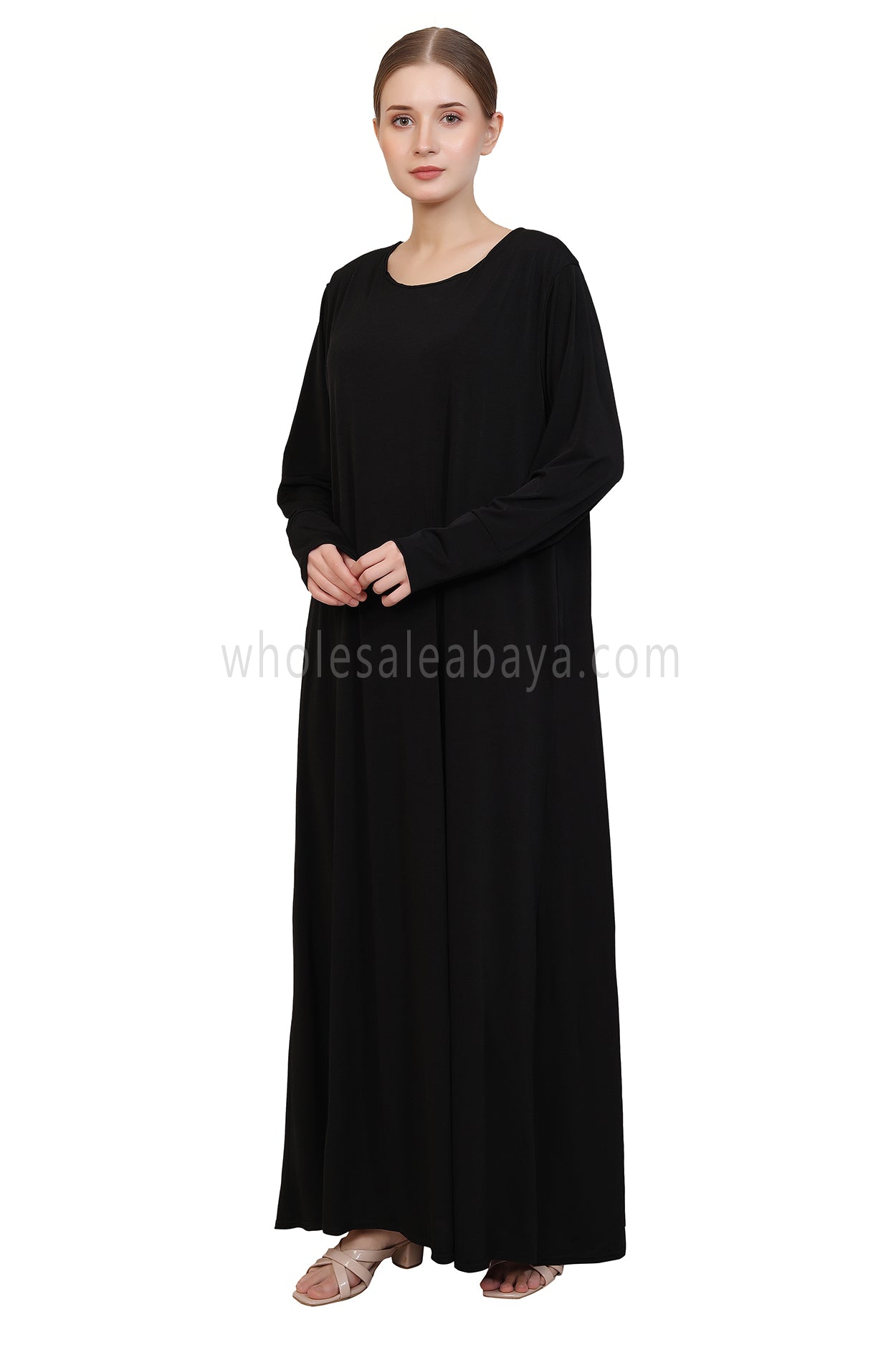 Plain Jersey Abaya