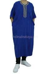 Moroccan Stripped  Thoube Half Sleeve 90040