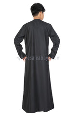 Omani Style Boy's Thoube 10008  RL12  Black