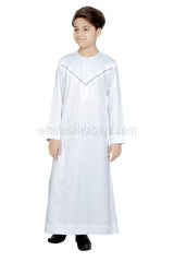 Designer Omani Style Zip Thoube 10018