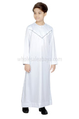 Designer Omani Style Zip Thoube 10018