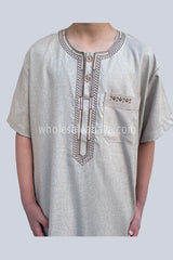 Boys Moroccan Thoube Half Sleeve 10040 OHS7