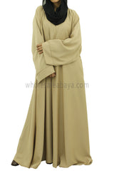 A Premium Nida Fabric Plain Close Abaya With Matching Belt 30418 C2