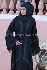 Diamanté Stonework Nida Abaya - 30181