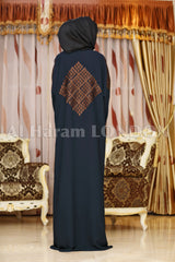 Statement Motif Pine Nida abaya - 30192