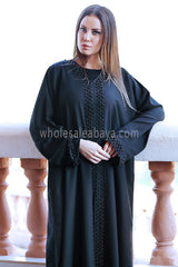 Classic Might night Nida abaya - 30221