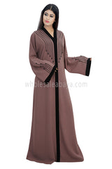 Comfy Closed Pine Nida Abaya  - 30286