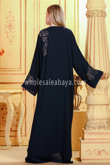 Designer Golden Luxurious Abaya 30302