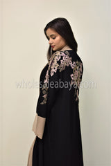 Colourful Back Blossom Abaya - 30314