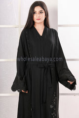 Belted Subtle Elegant Abaya - 30319