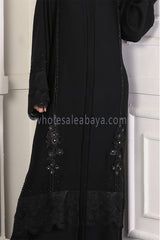 Belted Subtle Elegant Abaya - 30319