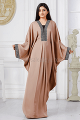 Rich Bat Sleeves Abaya - 30329