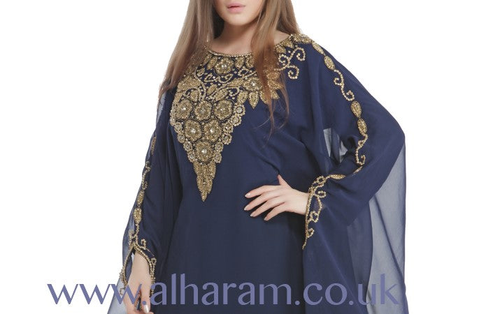 Layered GeorgetteFarasha Kaftan-40062