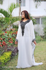 Black Stone Arabic Farasha Kaftan-40219