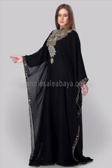 Classic Black Evenings Farasha Kaftan-40232