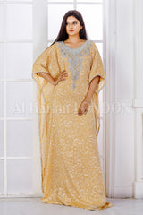 Heavy Neckline Farasha Kaftan-40246