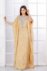 Heavy Neckline Farasha Kaftan-40246
