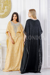 Heavy Neckline Farasha Kaftan-40246