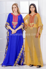 Designer Embroidered Farasha Kaftan-40251