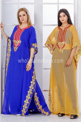 Designer Embroidered Farasha Kaftan-40251