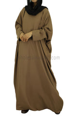 Butterfly Abaya C-9 Caramel Mocha