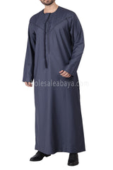 Men's Traditional Emarati Style Thoube 90008 ER  C-A