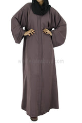 30051 C-3 Mauve Open Abaya