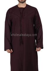 Men's Traditional Emarati Style Thoube 90008 ER  C-C