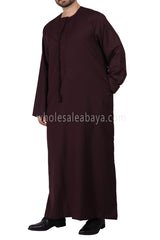 Men's Traditional Emarati Style Thoube 90008 ER  C-C