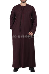 Men's Traditional Emarati Style Thoube 90008 ER  C-C