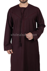 Men's Traditional Emarati Style Thoube 90008 ER  C-C