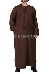 Men's Traditional Emarati Style Thoube 90008 ER  C-D