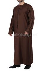 Men's Traditional Emarati Style Thoube 90008 ER  C-D