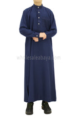 Boys Stylish Collar Jubba 10053 RL10 Navy blue