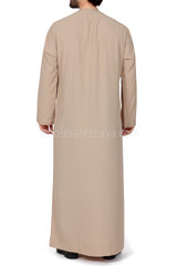 Men's Traditional Emarati Style Thoube 90008 ER Zibda