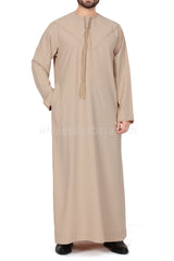 Men's Traditional Emarati Style Thoube 90008 ER Zibda