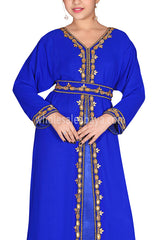 Girls Moroccan Style Handwork Kaftan 70046